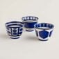 Hermes Bleus D'Ailleurs Set of 3 Bowls (no.1 to no.3) | Kneen & Co