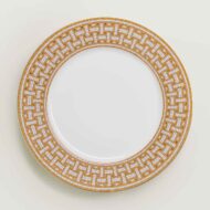 Hermès Mosaique au 24 Gold Dinner Plate - Set of 2