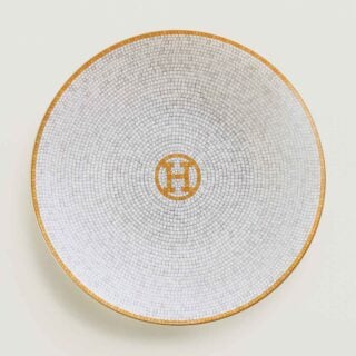 Hermes Mosaique au 24 Gold Bread & Butter Plate | Kneen & Co