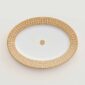 Hermes Mosaique au 24 Gold Small Oval Platter | Kneen & Co