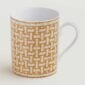 Hermes Mosaique au 24 Gold Mug shown on table | Kneen & Co