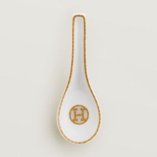 Hermes Mosaique au 24 Gold Soup Spoon | Kneen & Co