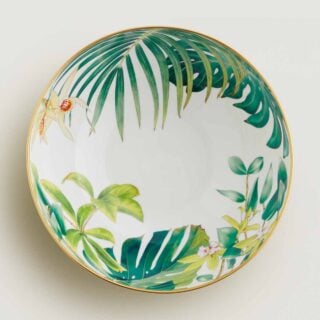 Hermes Passifolia Large Salad Bowl | Kneen & Co