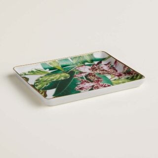 Hermes Passifolia Change Tray shown on table | Kneen & Co