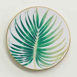 Hermes Passifolia Dinner Plate Palm | Kneen & Co