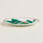 Hermes Passifolia Bread Plate Kalos shown on table | Kneen & Co
