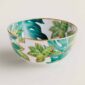 Hermès Passifolia Large Bowl shown on table | Kneen & Co