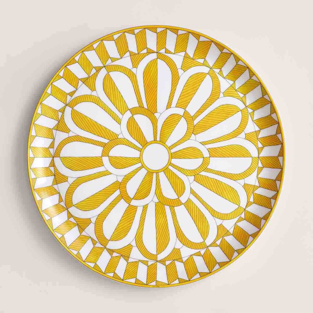 Hermès Soleil d'Hermès Tart Platter | Kneen & Co