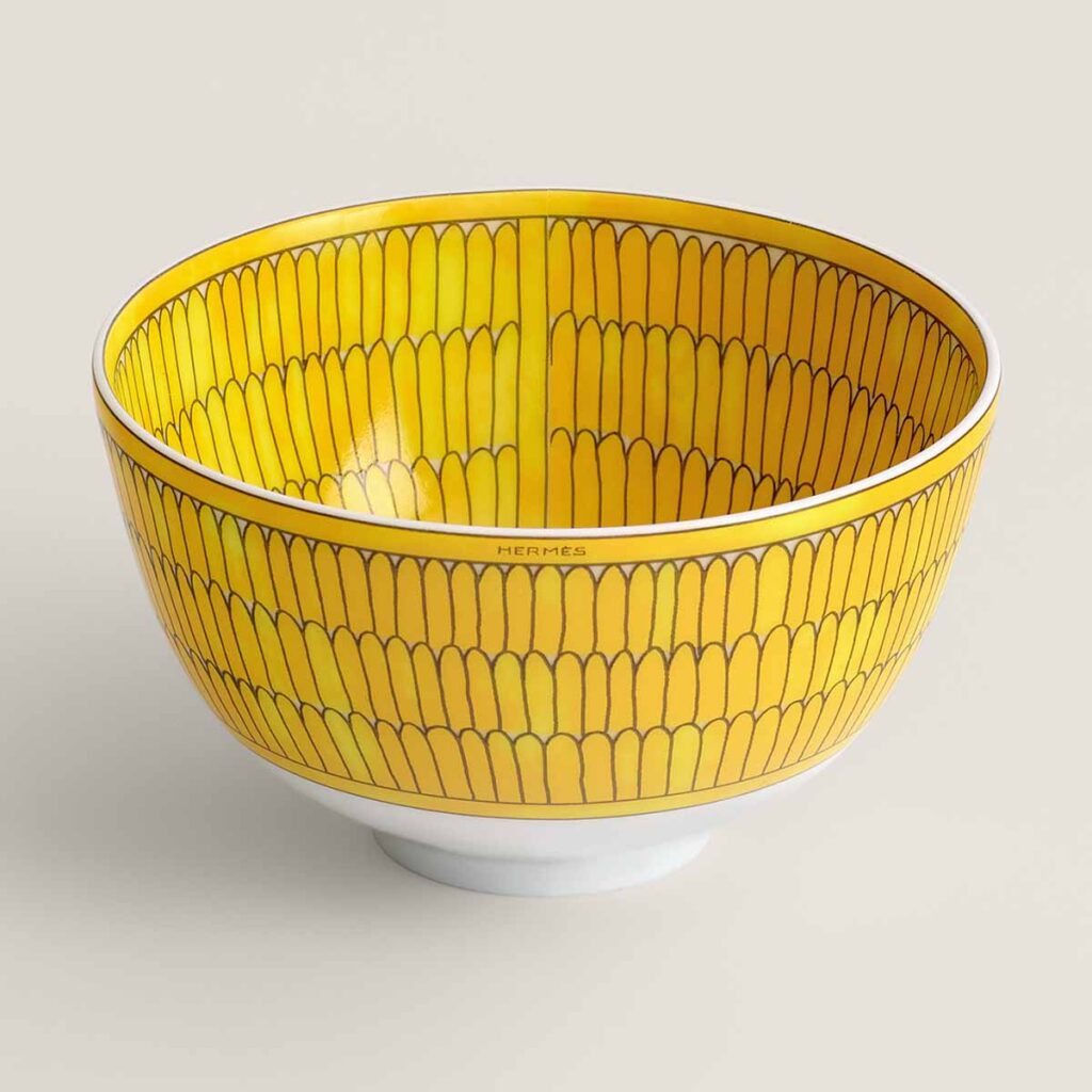 エルメス ソレイユ・ダルメス皿 Hermès Soleil d'Hermès Small Bowl - Kneen & Co