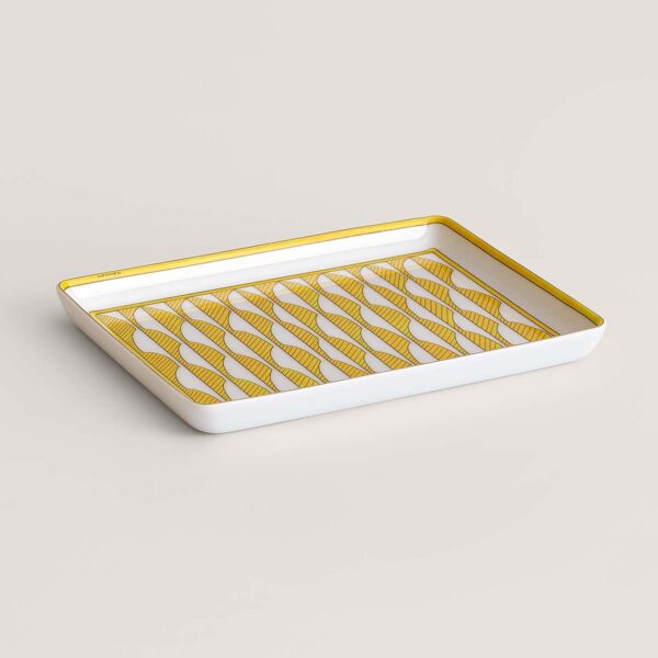 HERMES-DNRWR-Soleil-dHermes-046089P-worn-3-1200x1200px-100KB Hermès Soleil d’Hermès Small Tray shown on table | Kneen & Co