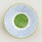 Hermes A Walk in the Garden Coffee Cup and Saucer Blue - Saucer only shown | Kneen & Co