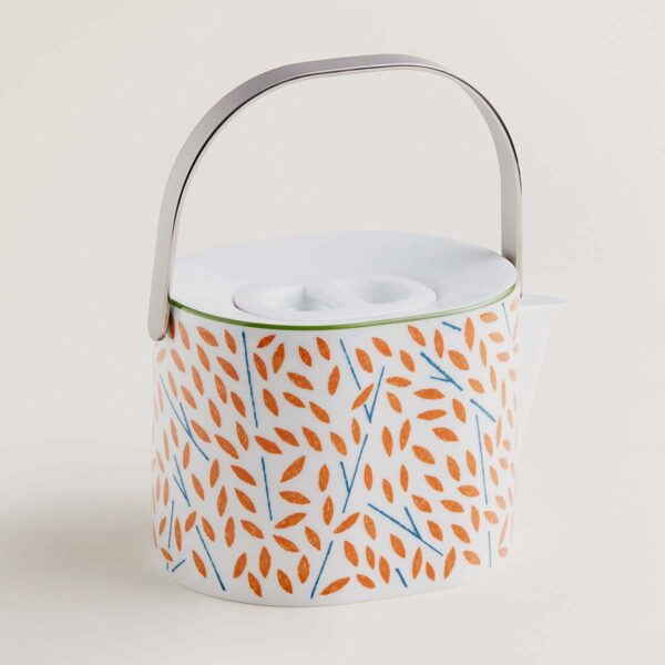 Hermes A Walk in the Garden Teapot | Kneen & Co