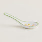 Hermes A Walk in the Garden Soup Spoon shown on table | Kneen & Co