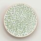 Hermes A Walk in the Garden Dinner Plate Green | Kneen & Co