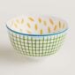 Hermès A Walk in the Garden Small Bowl shown on table | Kneen & Co