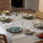 Hermes Passifolia Dinnerware table setting | Kneen & Co
