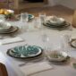 Hermes Passifolia Dinnerware table setting | Kneen & Co