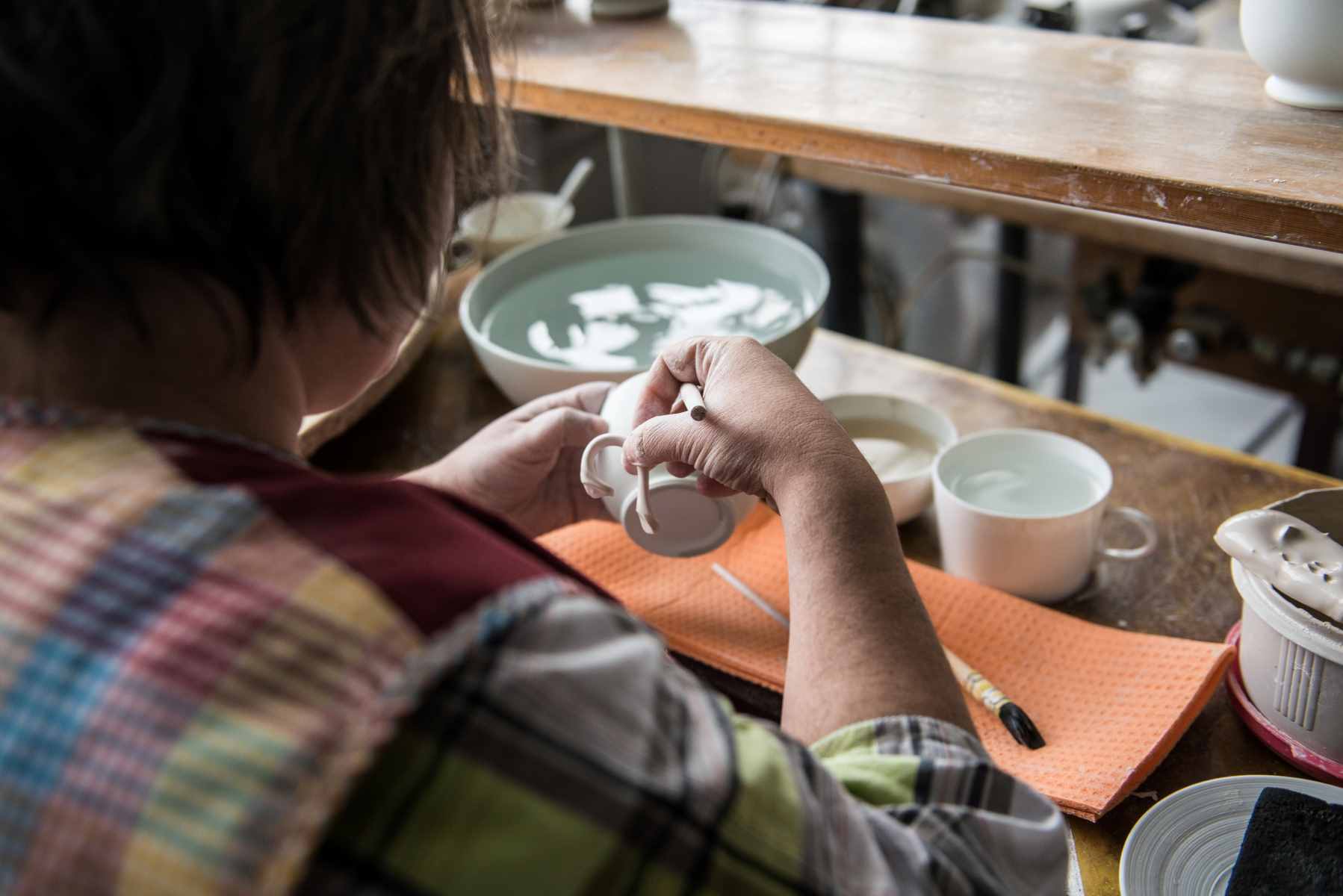 JL Coquet Porcelain Workshop Manufacture