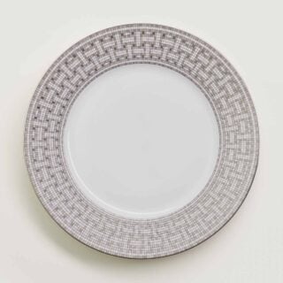 Hermès Mosaique Au 24 Platinum Dinner Plate | Kneen & Co