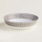 Hermès Mosaique Au 24 Platinum Cereal Bowl shown on table | Kneen & Co