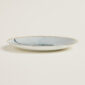 Hermès Carnets d'Equateur Panther Dessert Plate shown on table | Kneen & Co
