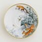 Hermès Carnets d'Equateur Breakfast Cup and Saucer shown on table | Kneen & Co
