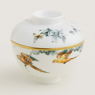 Hermès Carnets d'Equateur Sugar Bowl | Kneen & Co