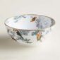 Hermès Carnets d'Equateur Large Salad Bowl shown on table | Kneen & Co