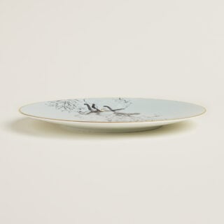 Hermès Carnets d'Equateur Presentation Plate shown on table | Kneen & Co