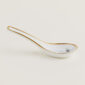 Hermès Carnets d'Equateur Soup Spoon shown on table | Kneen & Co