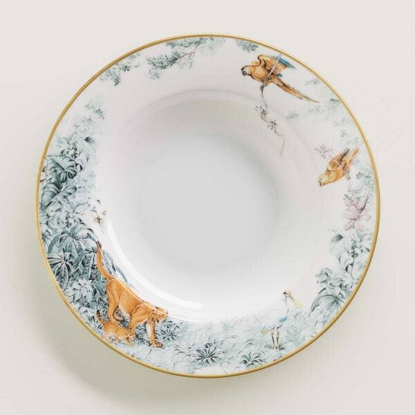 Hermès Carnets d'Equateur Soup Plate | Kneen & Co