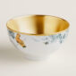 Hermès Carnets d'Equateur Gold Birds Medium Bowl | Kneen & Co