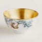 Hermès Carnets d'Equateur Gold Birds Medium Bowl | Kneen & Co