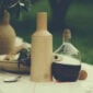 R+D.Lab Trulli Mill Legno set on outdoor table | Kneen & Co
