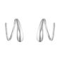 Georg Jensen Mercy Swirl Earrings in sterling silver | Kneen & Co