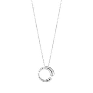 Georg Jensen Mercy Small Pendant Necklace in sterling silver | Kneen & Co