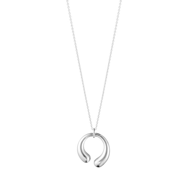 Georg Jensen Mercy Medium Pendant Necklace in sterling silver | Kneen & Co