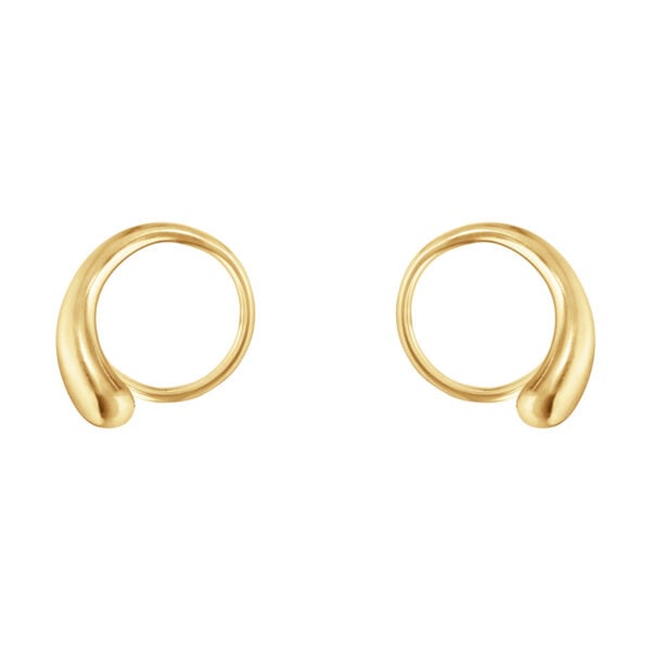 GJensen-10017066-MERCY-SWIRL-EARRING-634A-YG-1200x1200-100KB Georg Jensen Mercy Swirl Earrings in 18 kt yellow gold | Kneen & Co