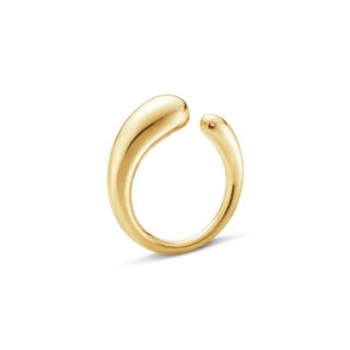 Georg Jensen Mercy Ring, Small in 18 kt yellow gold | Kneen & Co