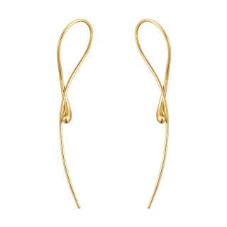Georg Jensen Mercy Earrings in 18 kt yellow gold | Kneen & Co