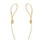 Georg Jensen Mercy Earrings in 18 kt yellow gold | Kneen & Co