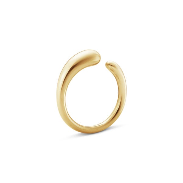 Georg Jensen Mercy Ring, Mini in 18 kt yellow gold | Kneen & Co