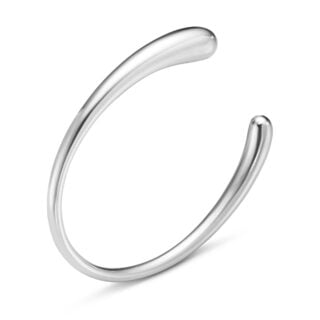 Georg Jensen Mercy Open Bangle in sterling silver | Kneen & Co