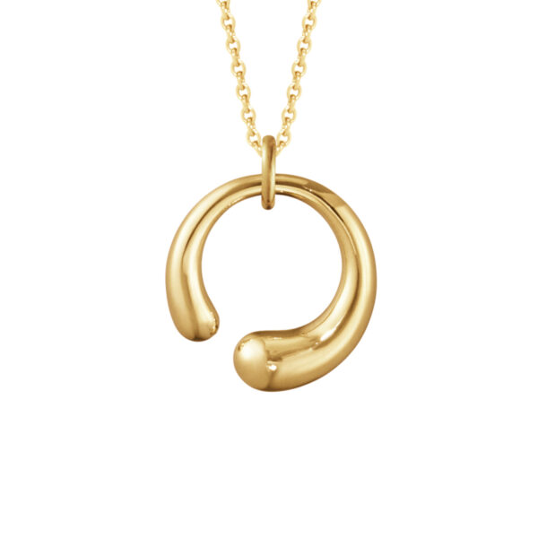 GJensen-20000686-MERCY-SMALL-PNDNT-1636A-YG-1200x1200-100KB-ZOOM Georg Jensen Mercy Necklace with Pendant in 18 kt yellow gold | Kneen & Co