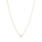 Georg Jensen Signature Diamonds Pendant 0.05 ct in yellow gold | Kneen & Co