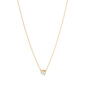 Georg Jensen Signature Diamonds Pendant 0.20 ct in yellow gold | Kneen & Co