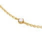 George Jensen Signature Diamonds Bracelet 0.05 ct in yellow gold | Kneen & Co