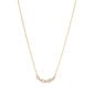 George Jensen Signature Diamonds Necklace 0.22 ct in yellow gold | Kneen & Co