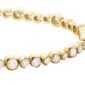 George Jensen Signature Diamonds Tennis Bracelet in yellow gold | Kneen & Co