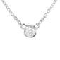 Georg Jensen Signature Diamonds Pendant 0.05 ct | White Gold | Kneen & Co